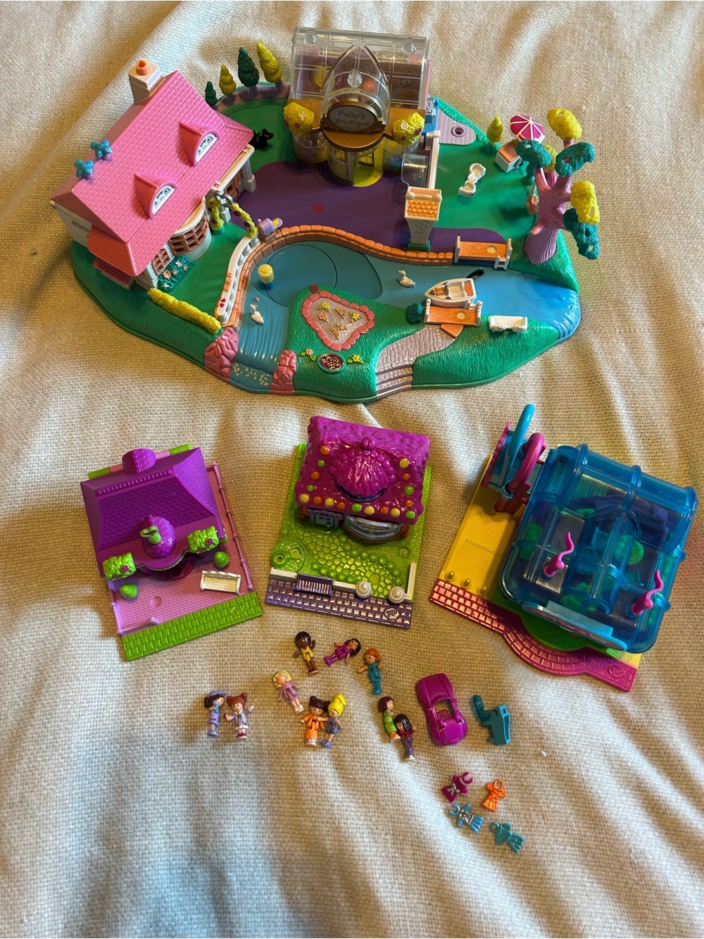 Huge lot vintage 90s and Y2K Polly Pocket